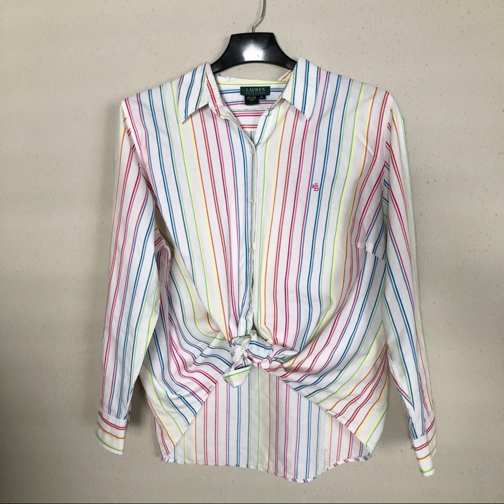 Lauren by Ralph Lauren Striped Shirt
